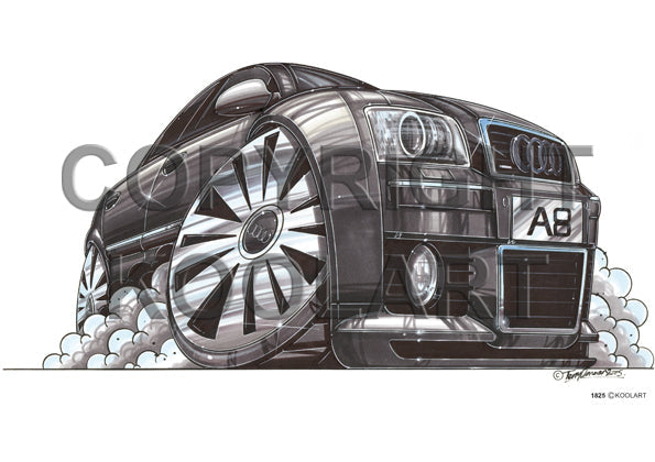 Audi A8 Grey (SKU1825)