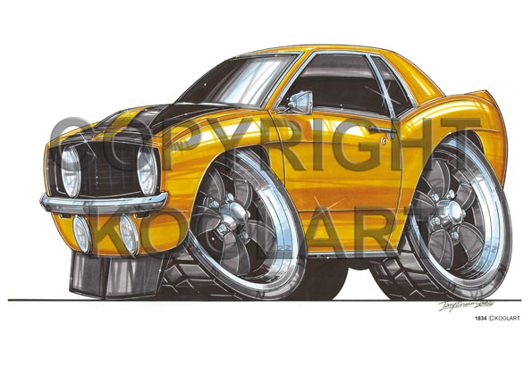 Chevrolet Camaro Yellow (SKU1834)