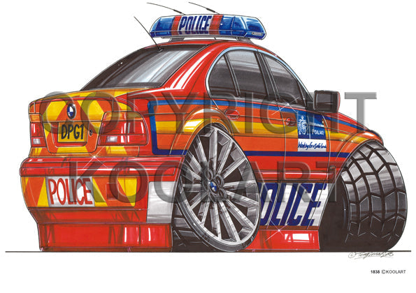 BMW Met Police Orange (SKU1838)