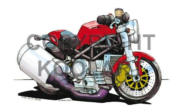 Ducati Monster Red (SKU1874)