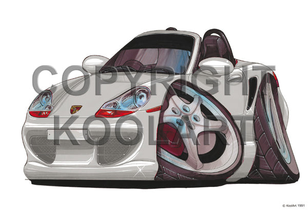 Porsche Boxter White (SKU1891)