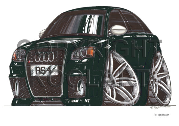 Audi RS4 Black (SKU1911)