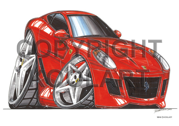 Ferrari 599 GTR Red (SKU1916)