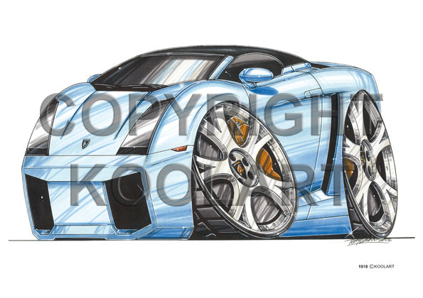 Lamborghini Spyder Blue (SKU1918)