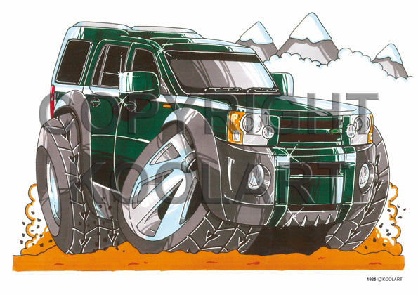 Land Rover Discovery Green (SKU1925)