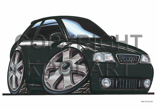Audi A3 Quattro Black (SKU1972)