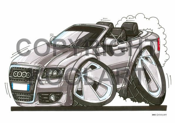 Audi A8 W12 Cabrio Silver (SKU2003)