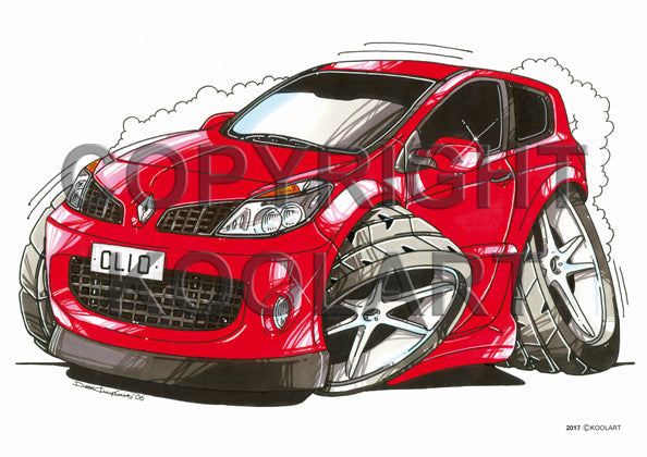 Renault Clio Sport Red (SKU2017)