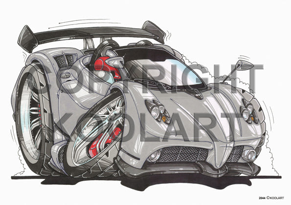 Pagani Zonda Roadster Silver (SKU2044)
