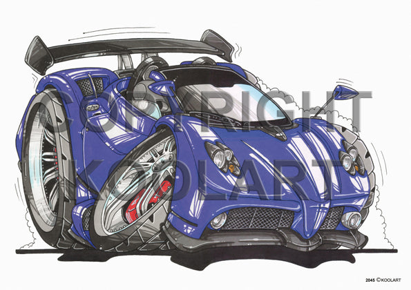 Pagani Zonda Roadster Blue (SKU2045)