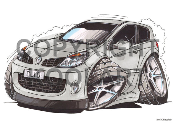 Renault Clio Sport Silver (SKU2046)