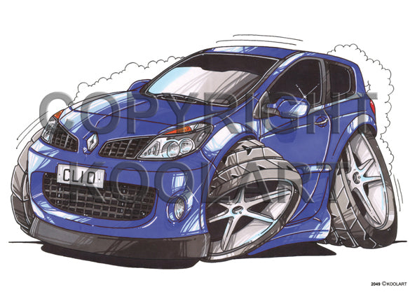 Renault Clio Sport Blue (SKU2049)