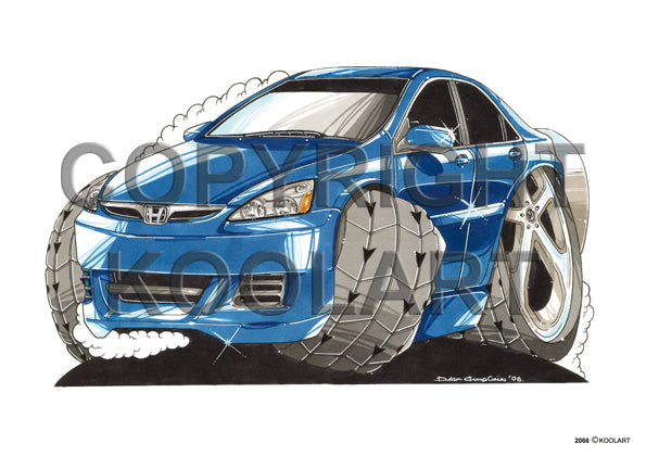 Honda Accord Blue (SKU2066)
