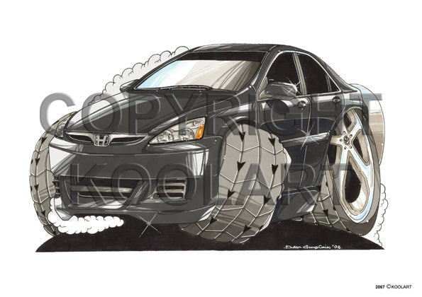 Honda Accord Black (SKU2067)