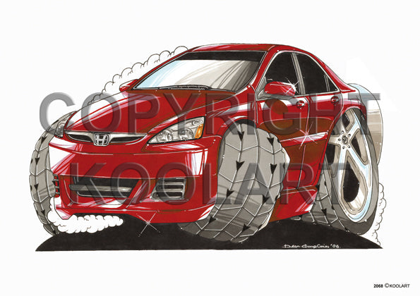 Honda Accord Red (SKU2068)