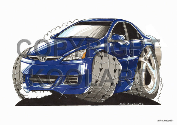 Honda Accord Royal Blue (SKU2070)