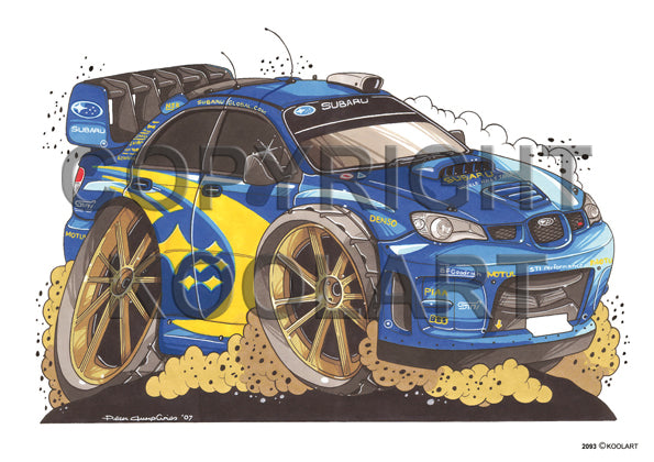 Subaru Impreza Rally (SKU2093)