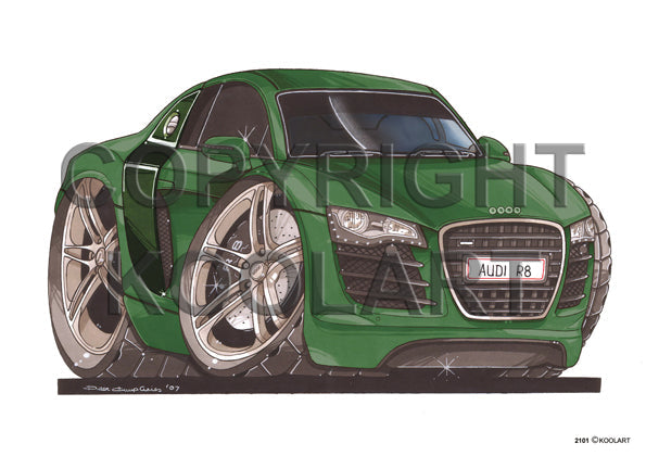 Audi R8 Green (SKU2101)