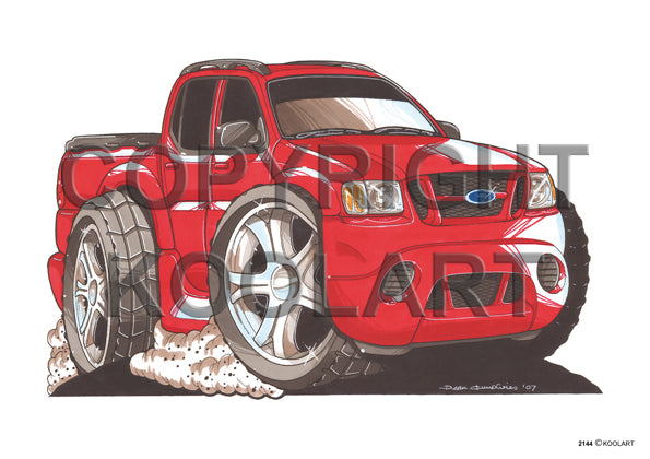 Ford Explorer Red (SKU2144)