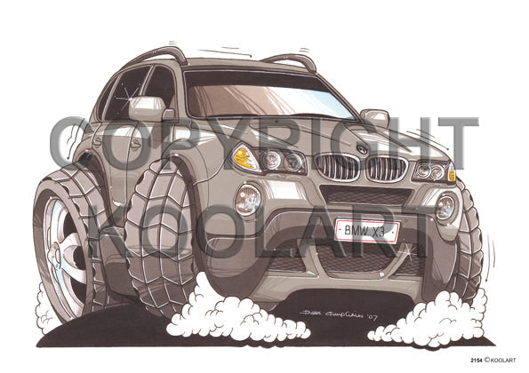 BMW X3 Silver (SKU2154)