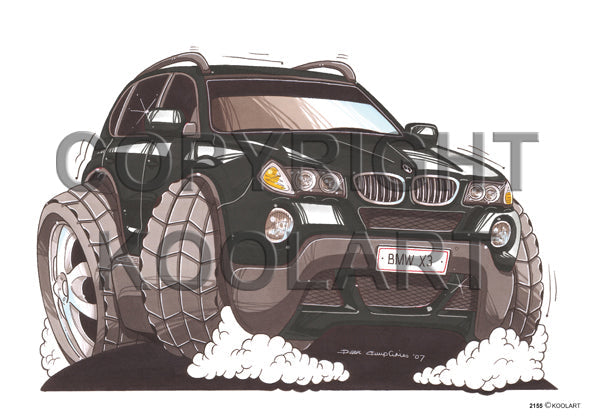BMW X3 Black (SKU2155)