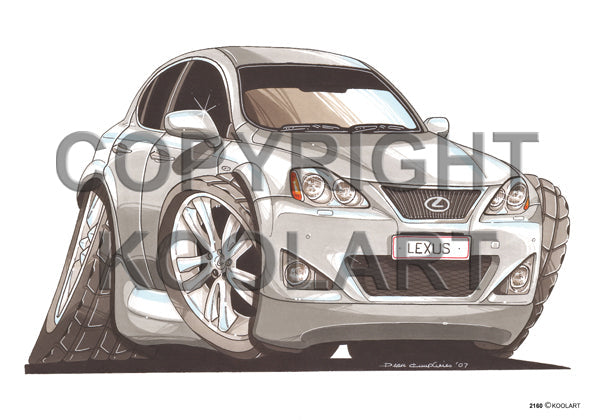 Lexus IS250 Silver (SKU2160)