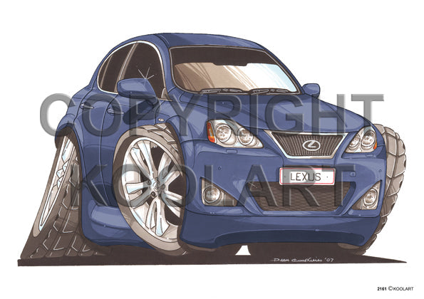 Lexus IS250 Blue (SKU2161)