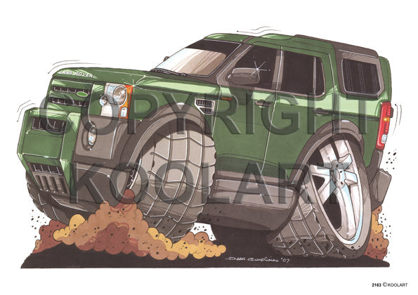 Land Rover Discovery Green (SKU2163)