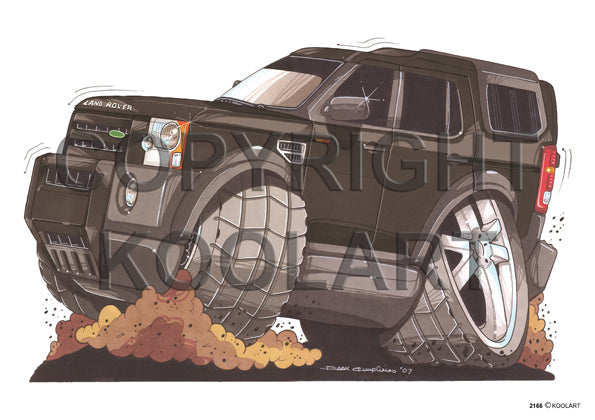 Land Rover Discovery Black (SKU2166)