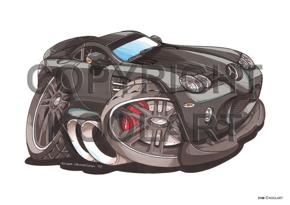 Mercedes SLR Black (SKU2168)
