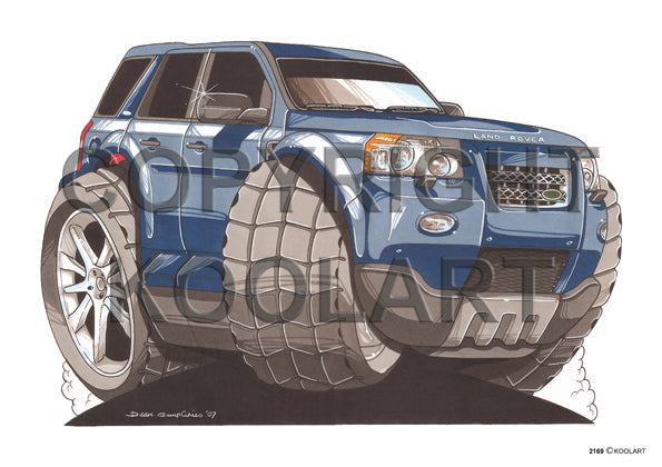 Land Rover Freelander Blue (SKU2169)