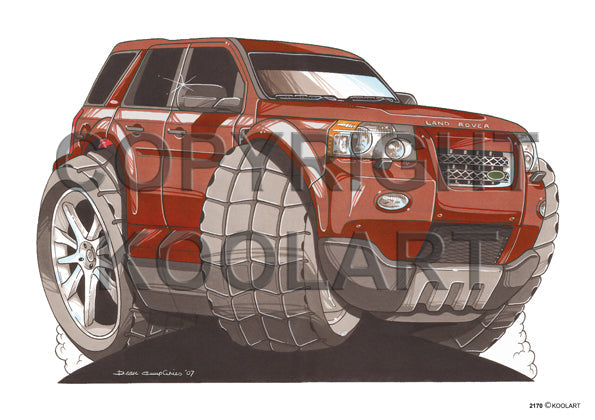 Land Rover Freelander Red (SKU2170)