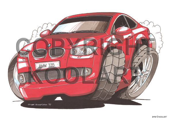 BMW 335I Red (SKU2172)