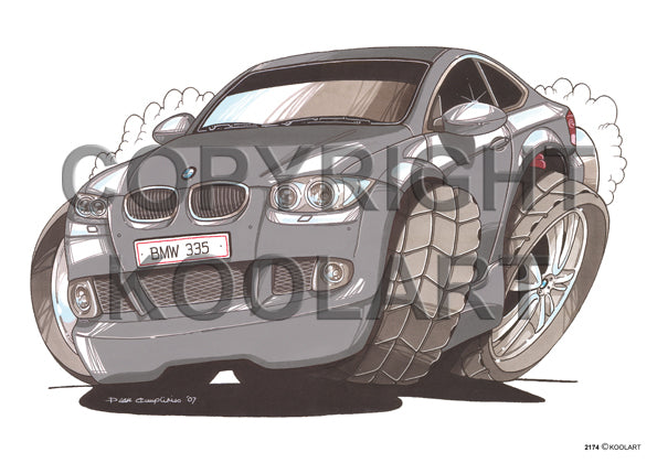 BMW 335I Silver (SKU2174)