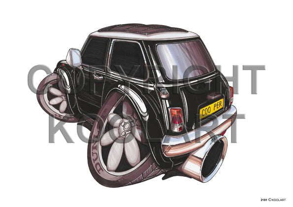 Mini Cooper Black (SKU2191)