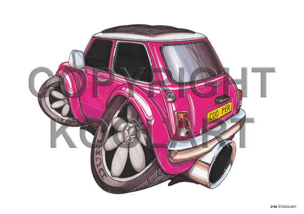 Mini Cooper Pink (SKU2194)
