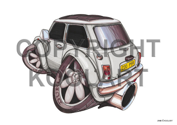 Mini Cooper Silver (SKU2195)