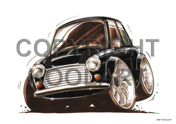 Mini Cooper Black (SKU2197)