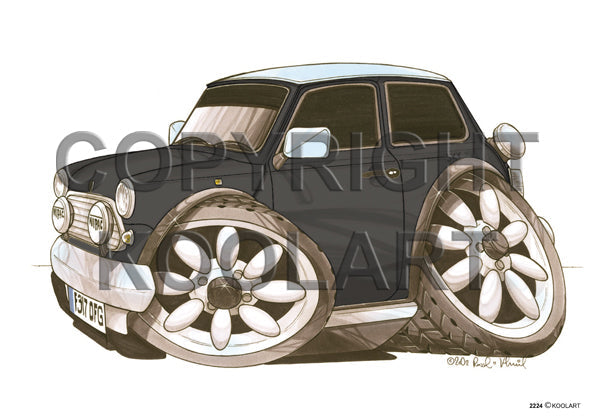 Mini Cooper Black (SKU2224)