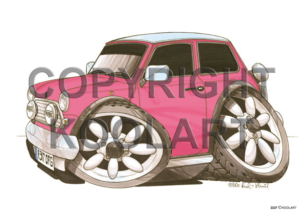 Mini Cooper Pink (SKU2227)