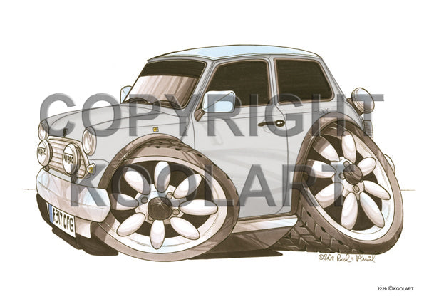 Mini Cooper Silver (SKU2229)
