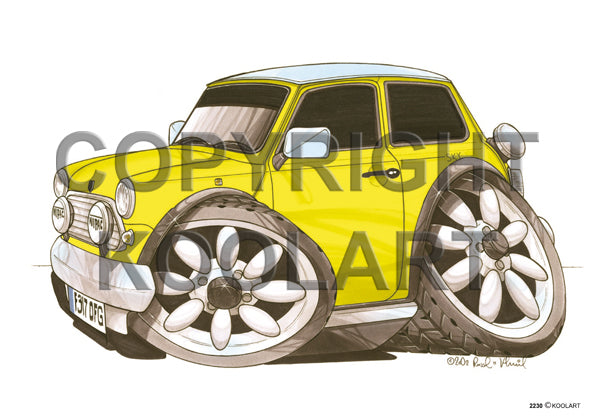 Mini Cooper Yellow (SKU2230)