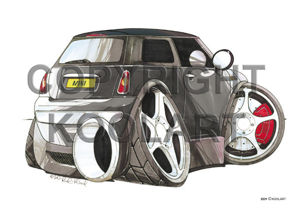 Mini Cooper New Rear Black (SKU2231)
