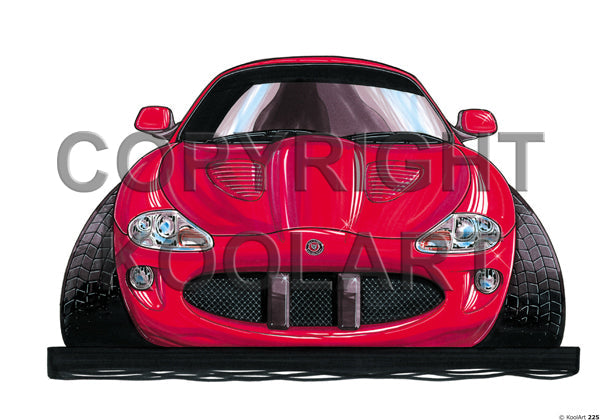 Jaguar XKR Red (SKU225)