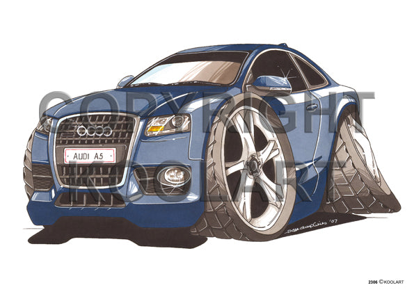 Audi A5 Blue (SKU2306)