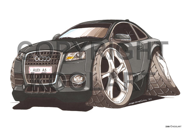Audi A5 Black (SKU2308)