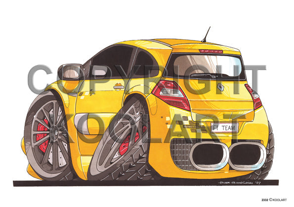 Renault Megane F1 Team Yellow (SKU2332)
