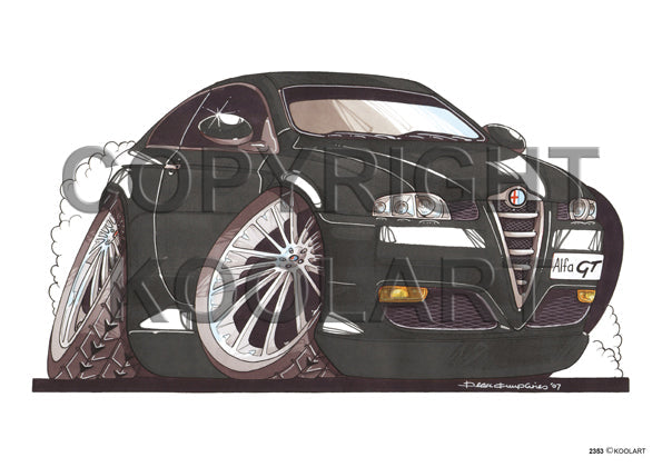 Alfa Romeo GT Black (SKU2353)