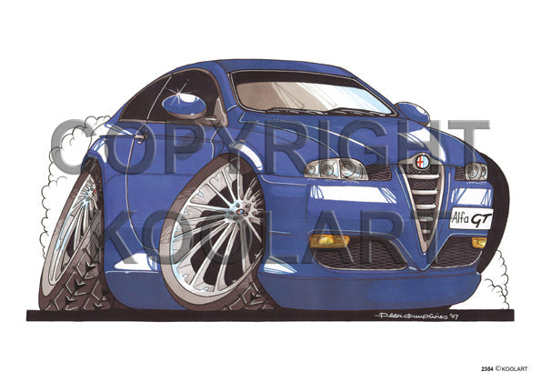 Alfa Romeo GT Blue (SKU2354)