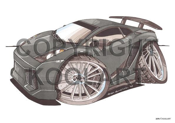 Lamborghini Superleggera Grey (SKU2376)